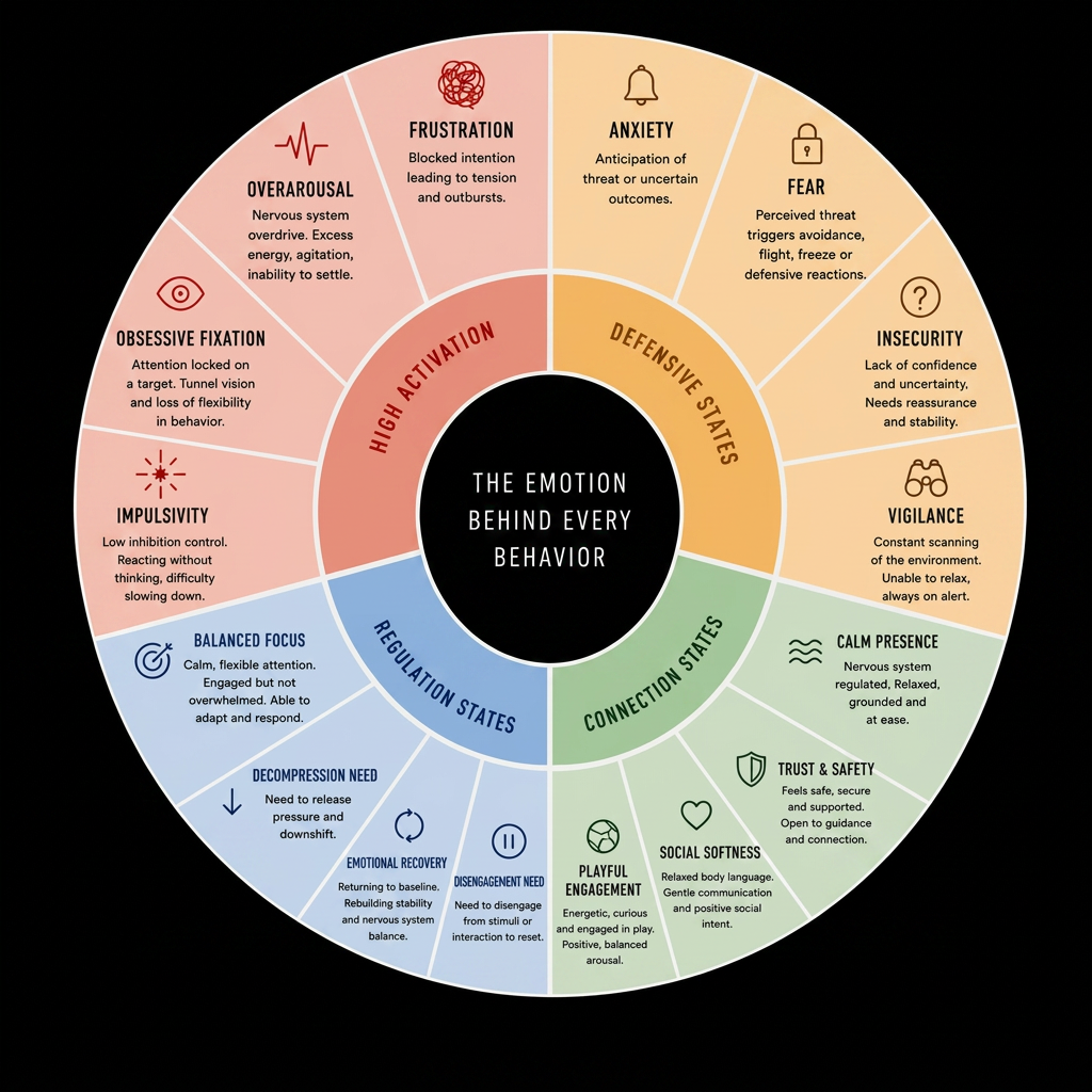 Bondog Emotional States Wheel